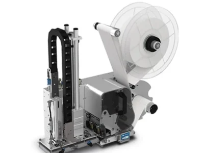 M-Series Print and Apply Labelling technology untuk mencetak label atas kanan kiri