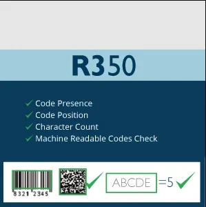 R350 R Series Domino Code Verification