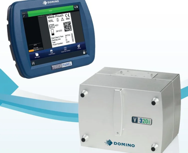 domino v320i thermal transfer overprinting